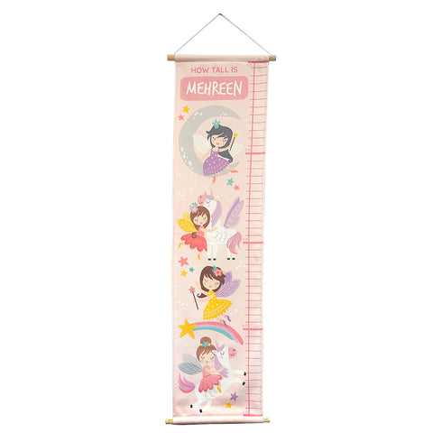 Unicorn and Fairies- Height Chart